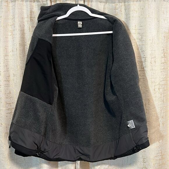 Women's‎ Storm Creek Fleece Lined Black Grey Full Zip Jacket Inner Pockets Large - Picture 3 of 7